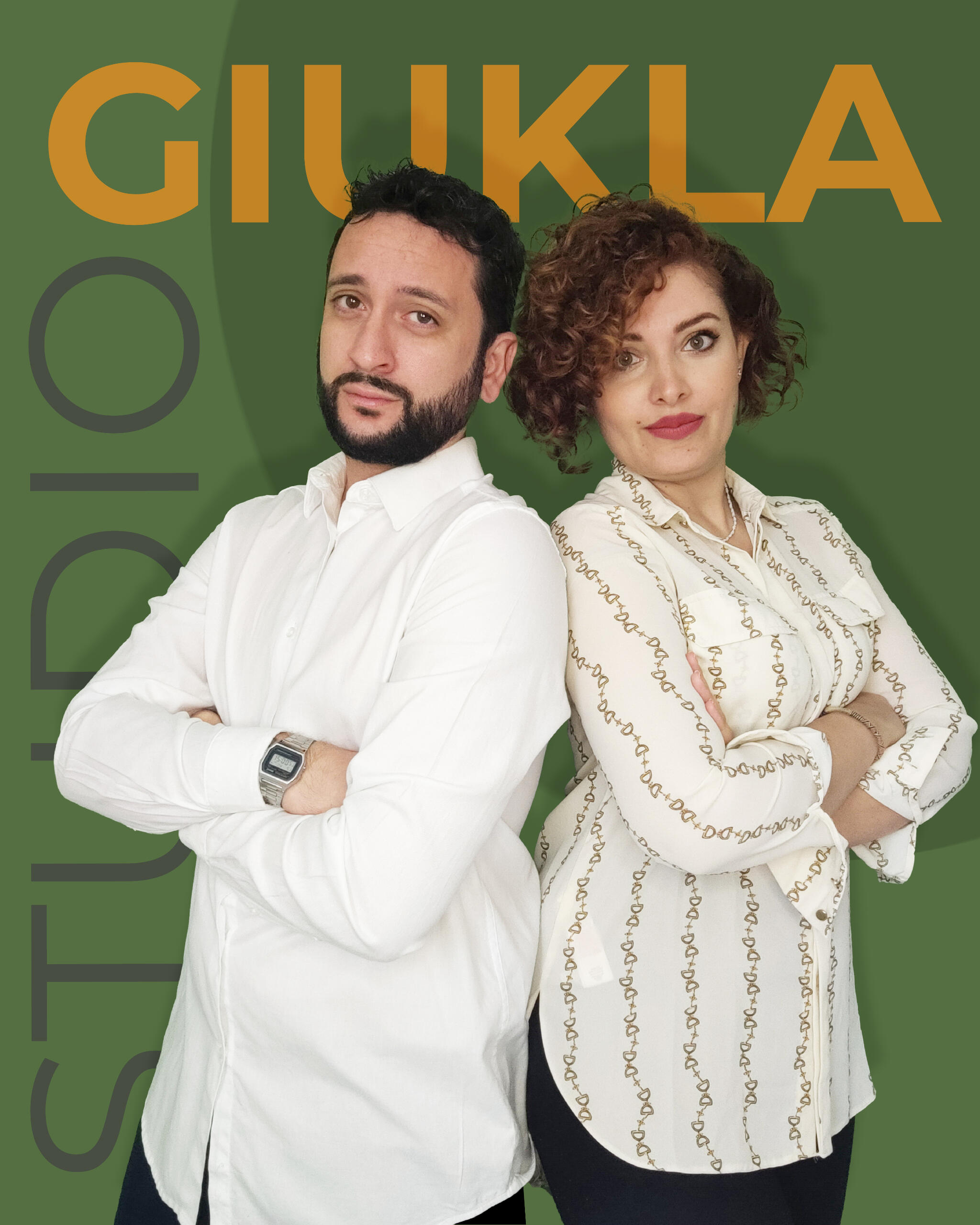 Il nostro team di Giukla Studio. Graphic Designer, Visual designer, Sviluppatore siti web, Social media Marketing, Strategist, Copywriting, Copywriter, Articoli di giornale, Comunicazione.
